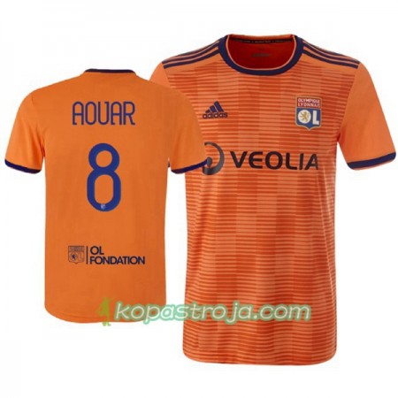 Billiga Fotbollströjor Olympique Lyonnais Houssem Aouar 8 Tredje tröja 2018/19 Kortärmad